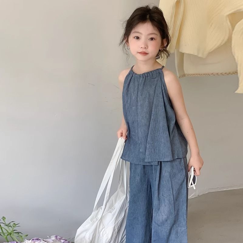 Summer Clothing Teen Girls - Teenager-Mädchen 2-teiliges Set 2026 Kinderkleidung Sommer