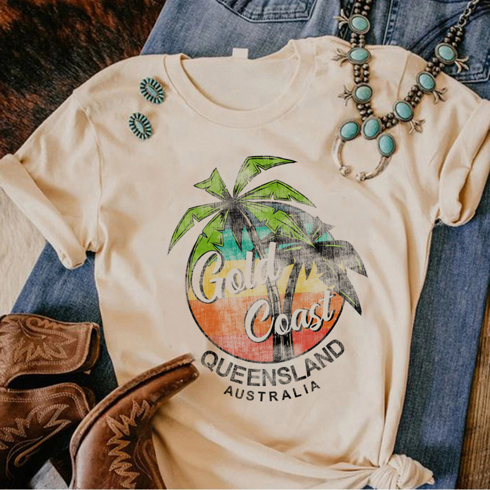 Summer Clothing Women Australia - Australien T-Shirt Frauen Anime Sommer Harajuku
