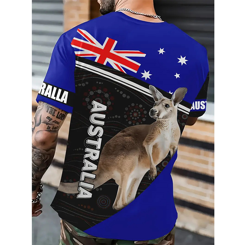 Summer Clothing Women Australia - Australien Grafik T Shirts Männer Sommer