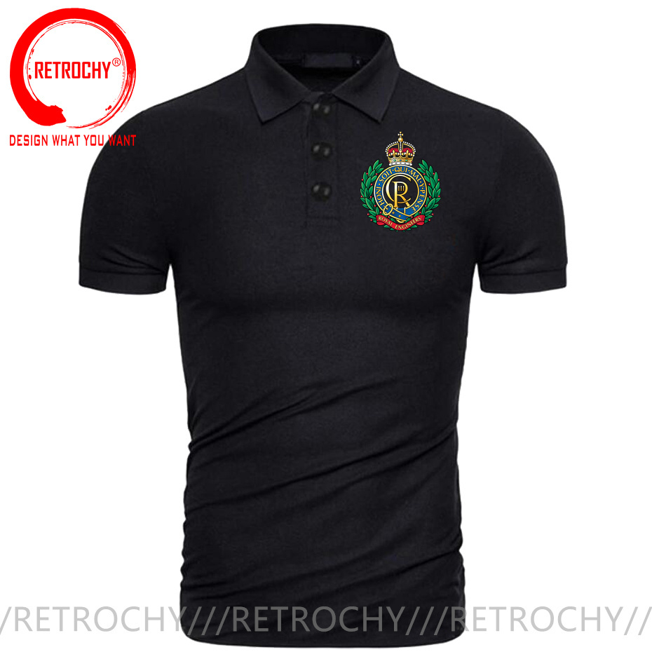 Womens Summer Clothing Uk - Britisches Royal Engineer Corps Poloshirt für