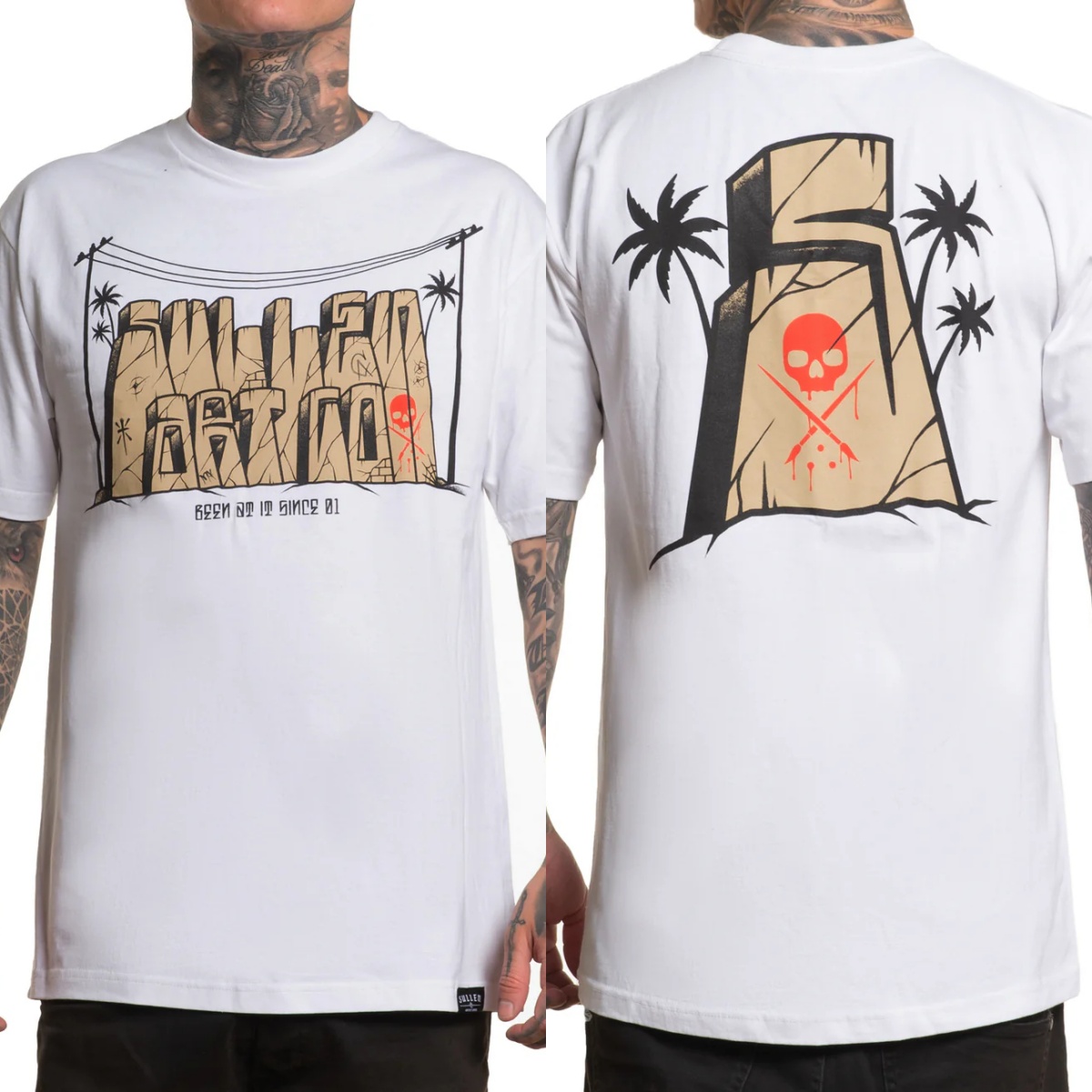 Vintage Summer Clothing Brand - Neues 2026 Sullen Clothing Grafik-Baumwoll-T-Shirt Unisex
