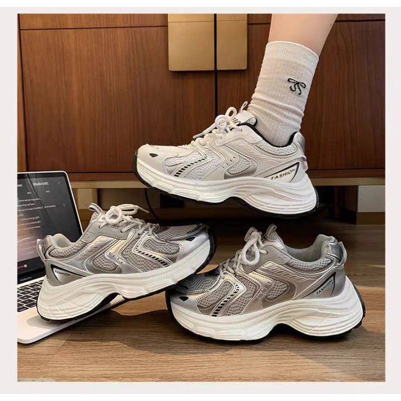 Summer Clothing Korea - 2026 Frühling Damen Unky Dad Sneakers