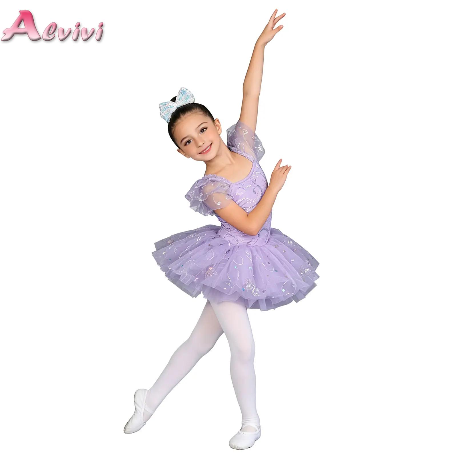 Summer Clothing For Girls - Kinder Prinzessinnen-Aufführungskleidung Elegantes Ballettkleid Trikots für