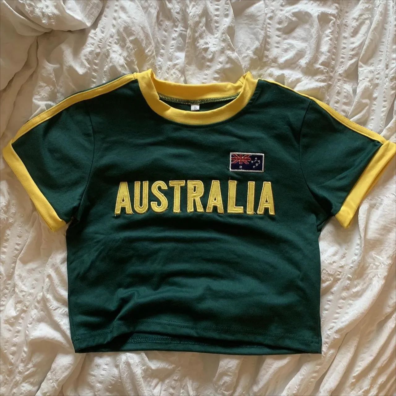 Summer Clothing Women Australia - Sommer Grün T-shirt Frauen Australien Brief
