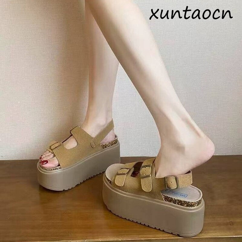 Damen Plateau-Sandalen mit Dic – Summer Clothing Korea Bewertung und Preis