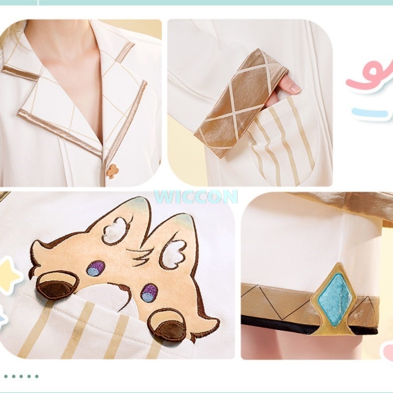 Aventurin-Pyjama, Cosplay-Kost – Summer Clothing Wear Bewertung und Preis