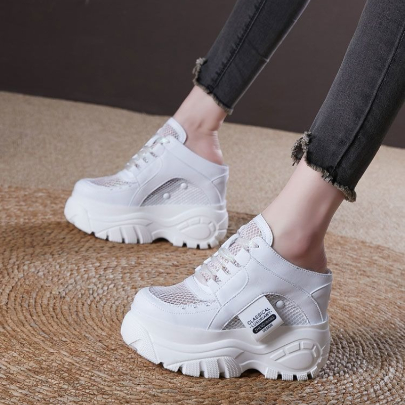 Neue 12cm Air Mesh Echtleder D – Summer Clothing Korea Bewertung und Preis