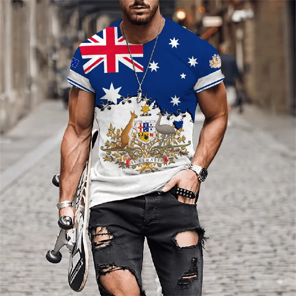 Herren-T-Shirts Australien Gra – Summer Clothing Women Australia Bewertung und Preis