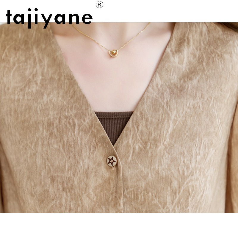 TAJIYANE 23MM Echte Seiden-Lei – Crop Blouse Linen Bewertung und Preis