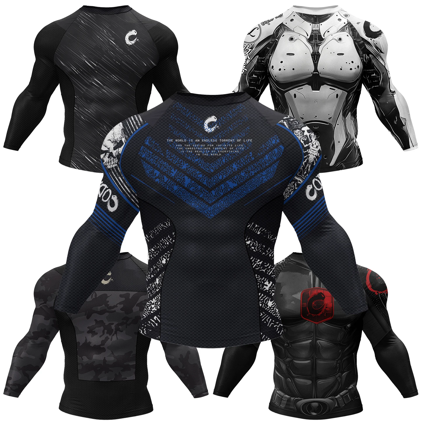 Herren Cody Lundin MMA T-Shirt – Rash Guard Long Sleeve Bewertung und Preis