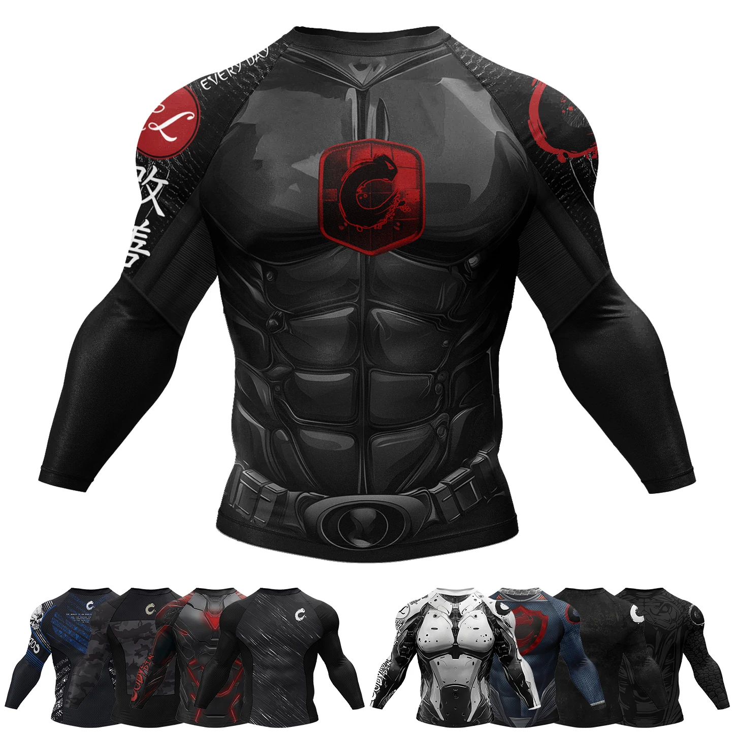 Herren Cody Lundin MMA T-Shirt – Rash Guard Long Sleeve Bewertung und Preis