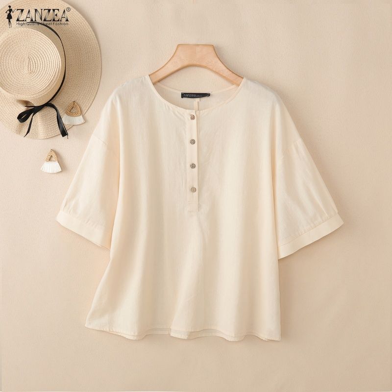 Damen Sommer Einfarbige Bluse  – Summer Clothing Work Bewertung und Preis