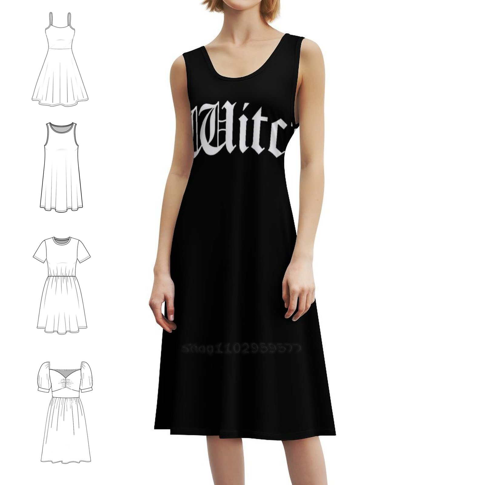 Hexe Bohemian Ärmelloses Kleid – Summer Clothing Vacation Bewertung und Preis