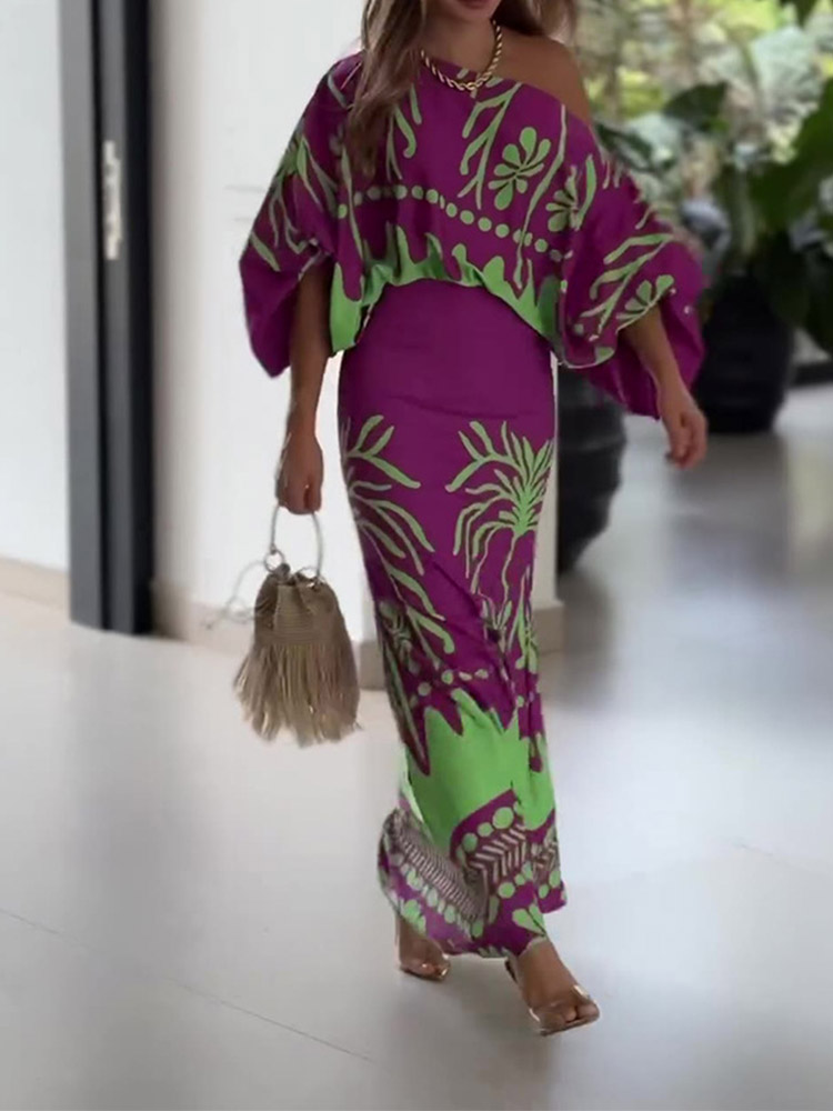 Sexy Frauen Drucken Zwei Stück – Summer Clothing For Girls Bewertung und Preis