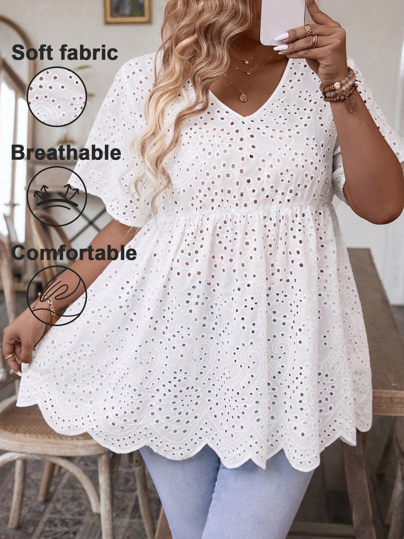 Damen-Oberteil in Übergröße mi – Summer Clothing Wear Bewertung und Preis