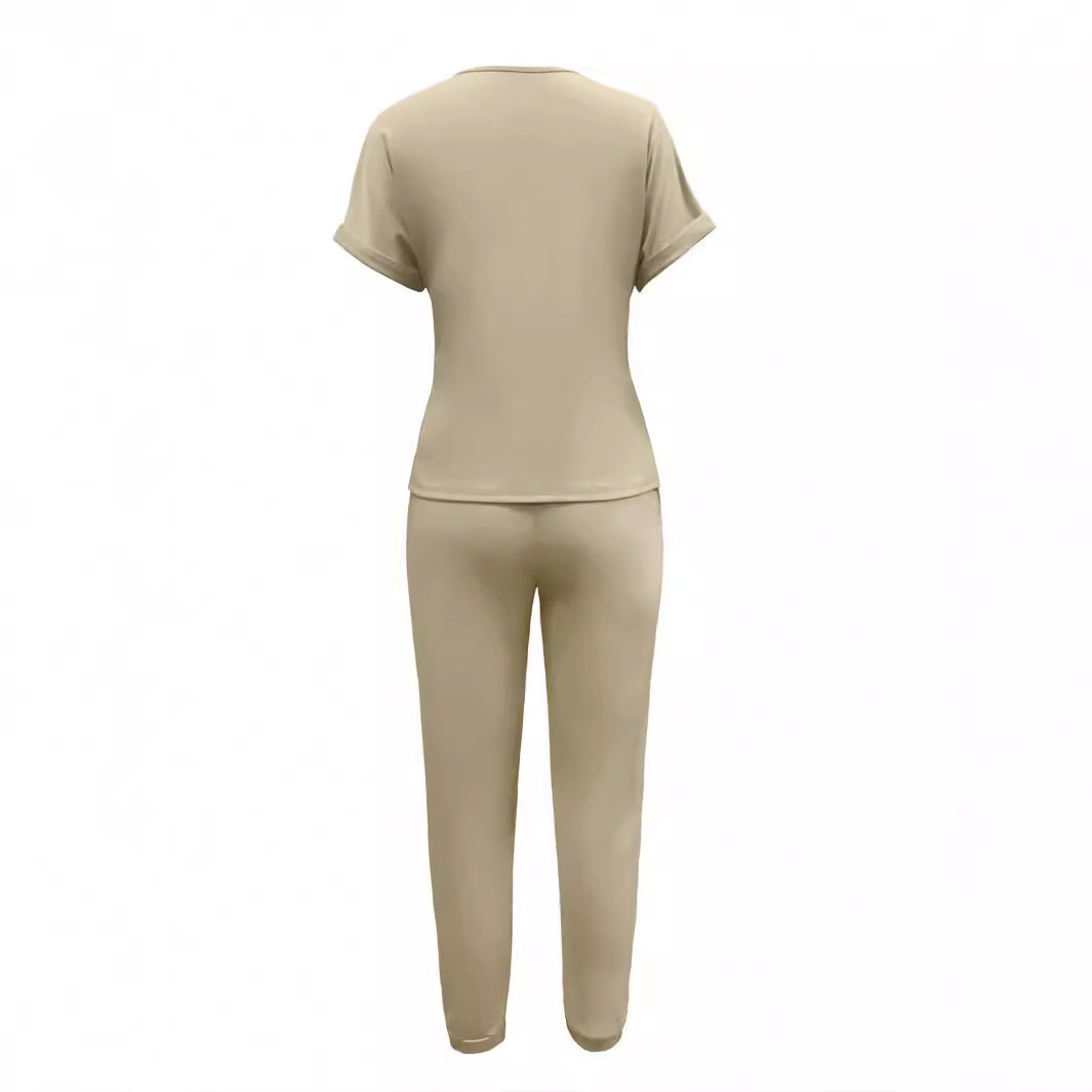 Hosen-Set für Damen Zweiteilig – Summer Clothing Work Bewertung und Preis