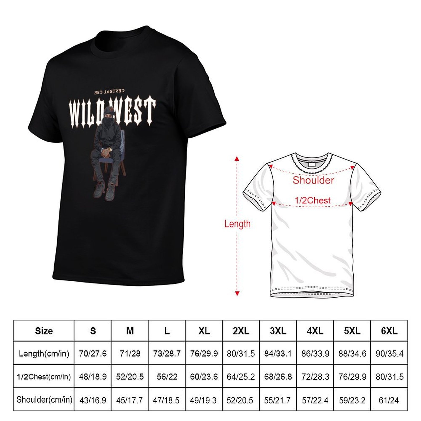 Central Cee, Rap, Wild West, D – Summer Clothing Uk Men Bewertung und Preis