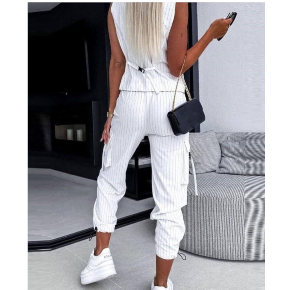 Frauen Mode Gestreiften Gedruc – Summer Clothing Work Bewertung und Preis