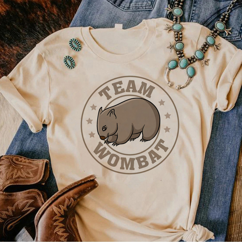 Australien T-Shirt Frauen Anim – Summer Clothing Women Australia Bewertung und Preis