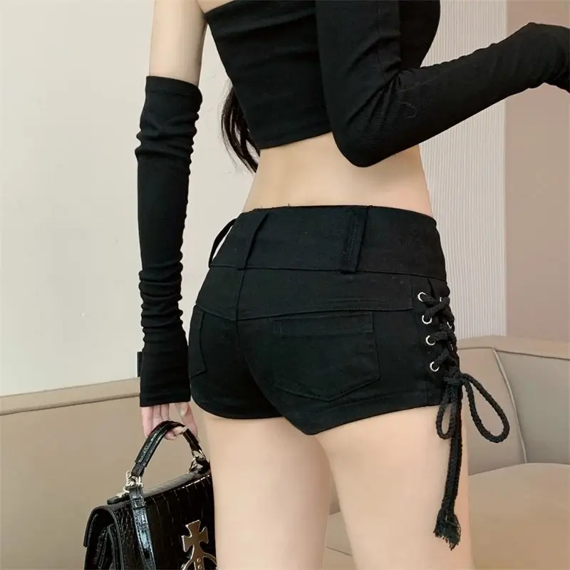 Y2K Retro Low Rise Shorts 2024 – Summer Clothing Korea Bewertung und Preis