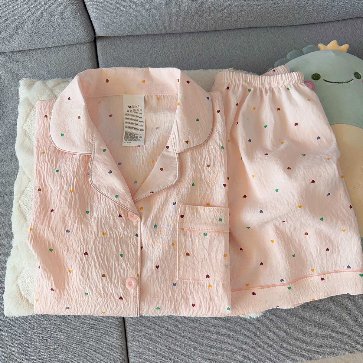 Damen-Pyjama-Set aus Baumwolle – Summer Cloth Bewertung und Preis