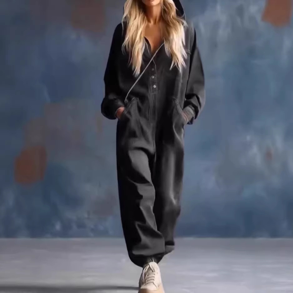 Damen-Jumpsuits Einteiler mit  – Summer Clothing Work Bewertung und Preis