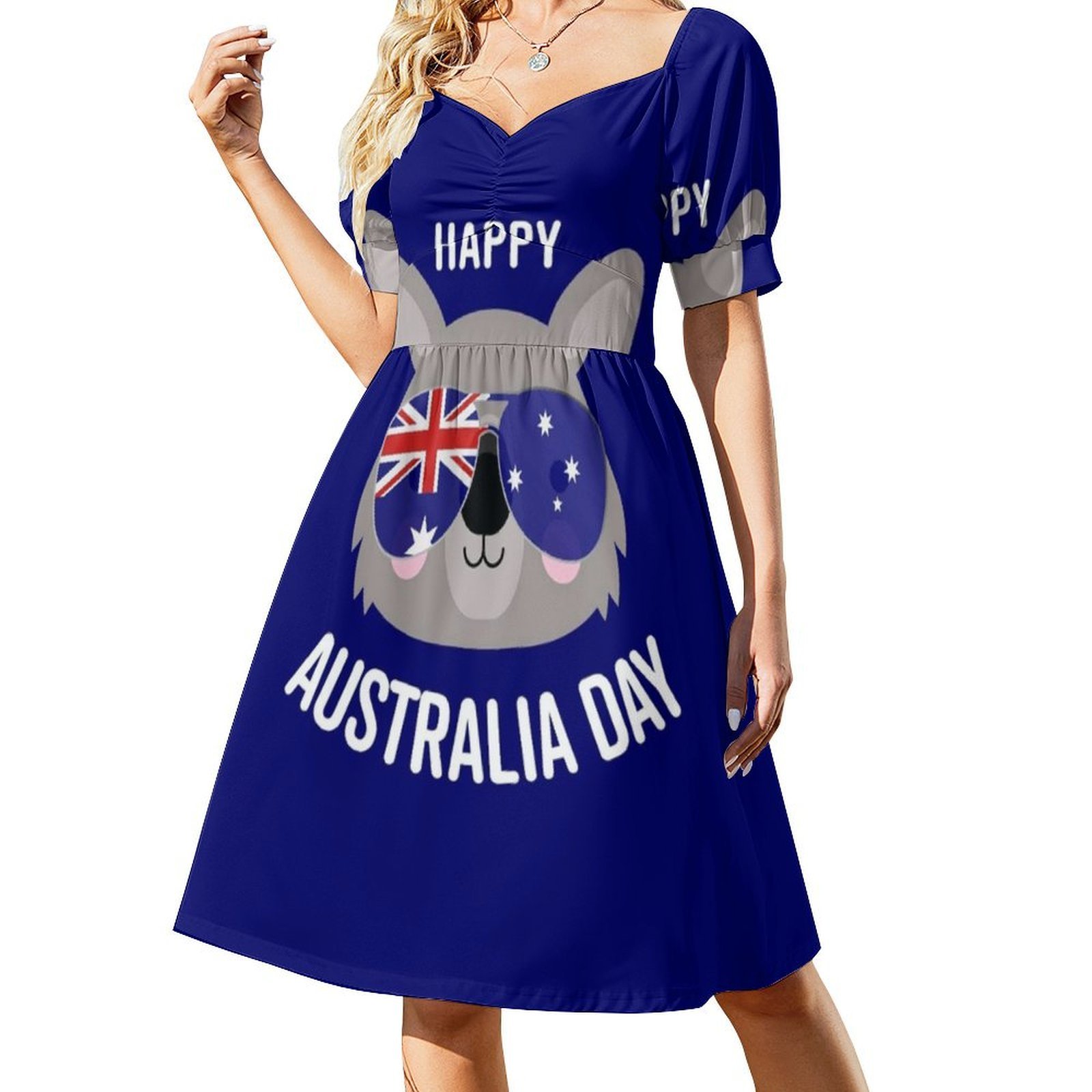 Happy Australia Day-Wombat Dam – Summer Clothing Women Australia Bewertung und Preis