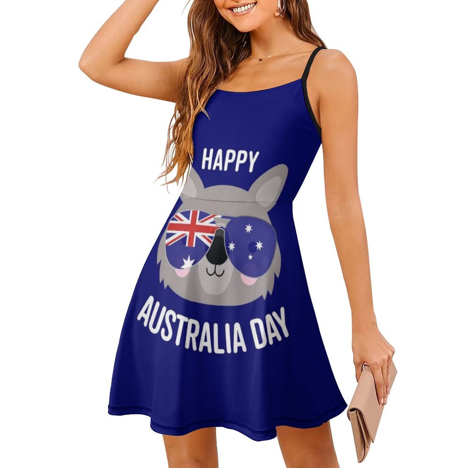 Happy Australia Day-Wombat Dam – Summer Clothing Women Australia Bewertung und Preis