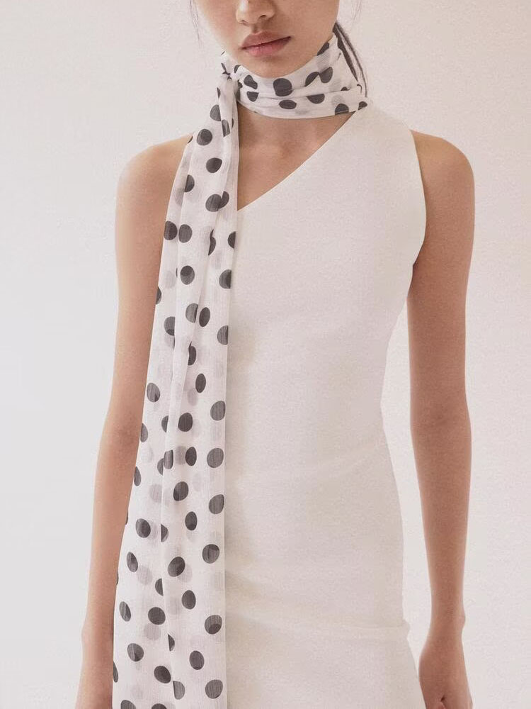 Sommer Neuheit Polka-Dot-Schal – Summer Clothing Wear Bewertung und Preis
