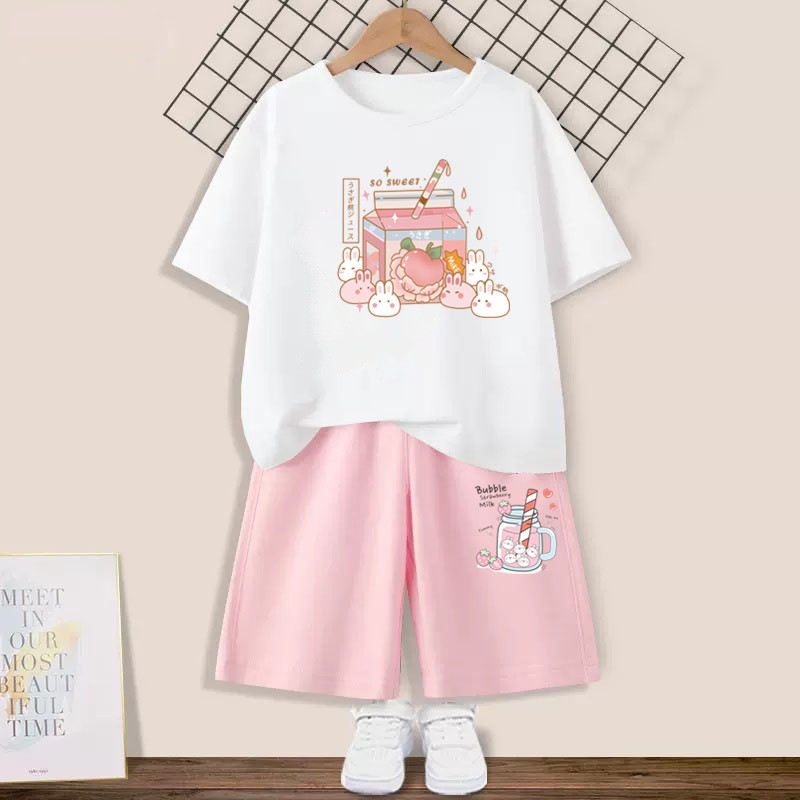 Sommer Kinder Mädchen 2-teilig – Summer Clothing Teen Girls Bewertung und Preis