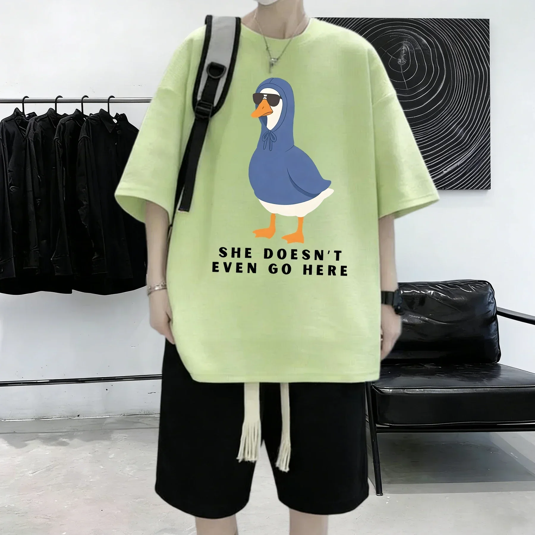 She Doesn't Even Go Here Print – Summer Clothing Not Shein Bewertung und Preis