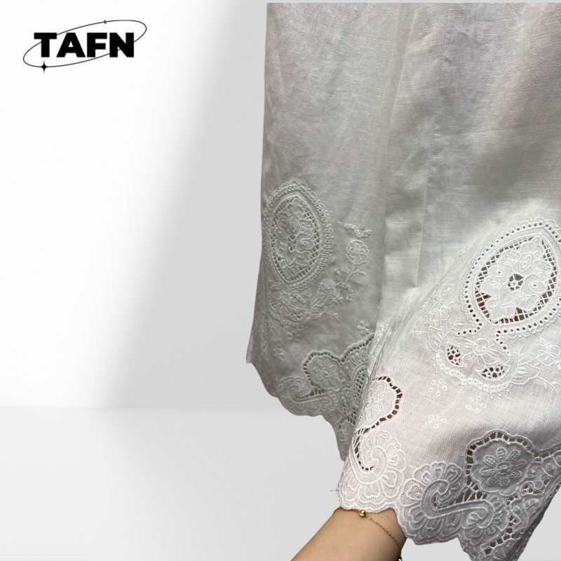 Luxuriöses Leinen-Mischgewebe  – Crop Blouse Linen Bewertung und Preis
