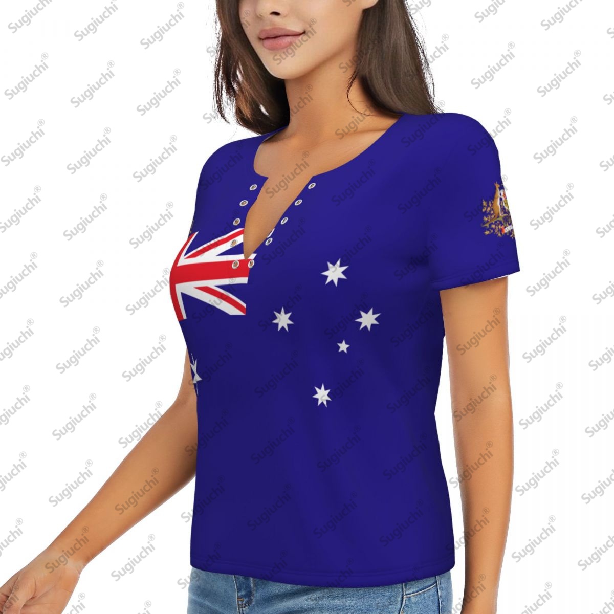 2025 Australien Flagge Sexy Ti – Summer Clothing Women Australia Bewertung und Preis