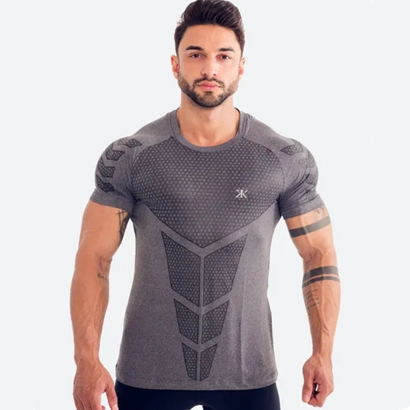 Herren Lauf Sport T-shirts Gym – Summer Clothing Brands Men Bewertung und Preis