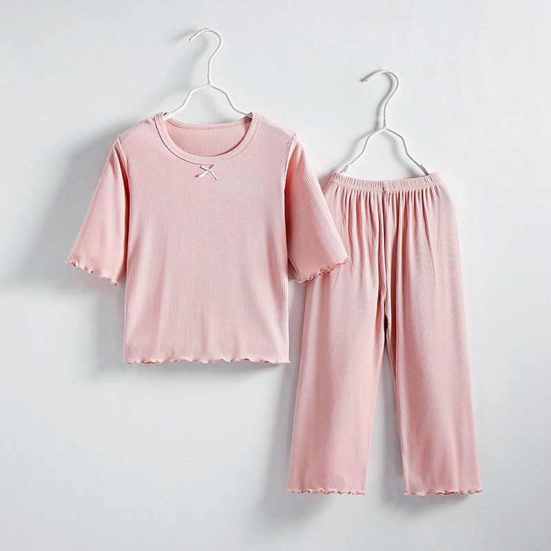 Pyjamas für Kinder Hauskleidun – Summer Clothing Teen Girls Bewertung und Preis
