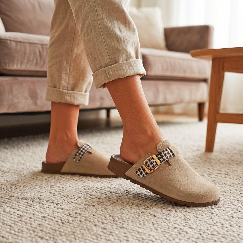 Damen-Mules mit geschlossener  – Summer Clothing Korea Bewertung und Preis