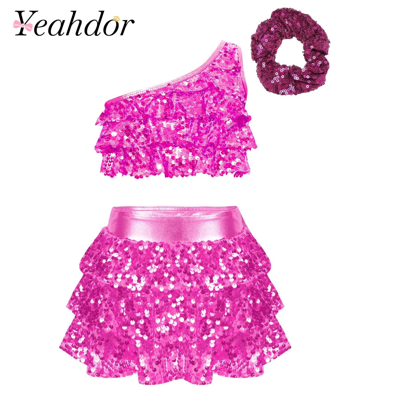 Kinder Mädchen Glänzende Paill – Summer Clothing For Girls Bewertung und Preis