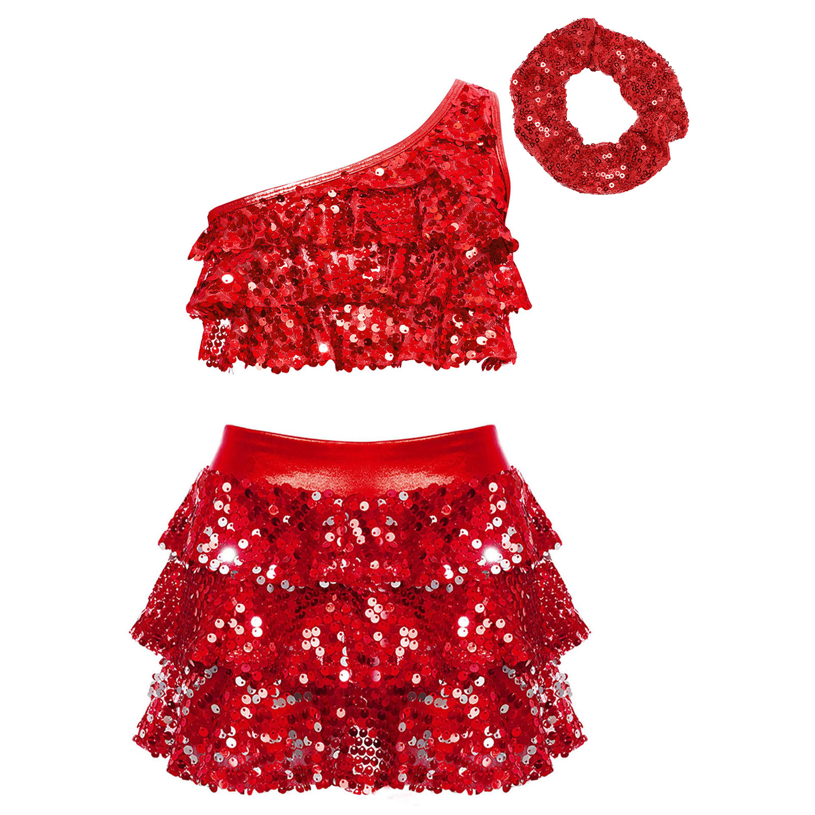 Kinder Mädchen Glänzende Paill – Summer Clothing For Girls Bewertung und Preis