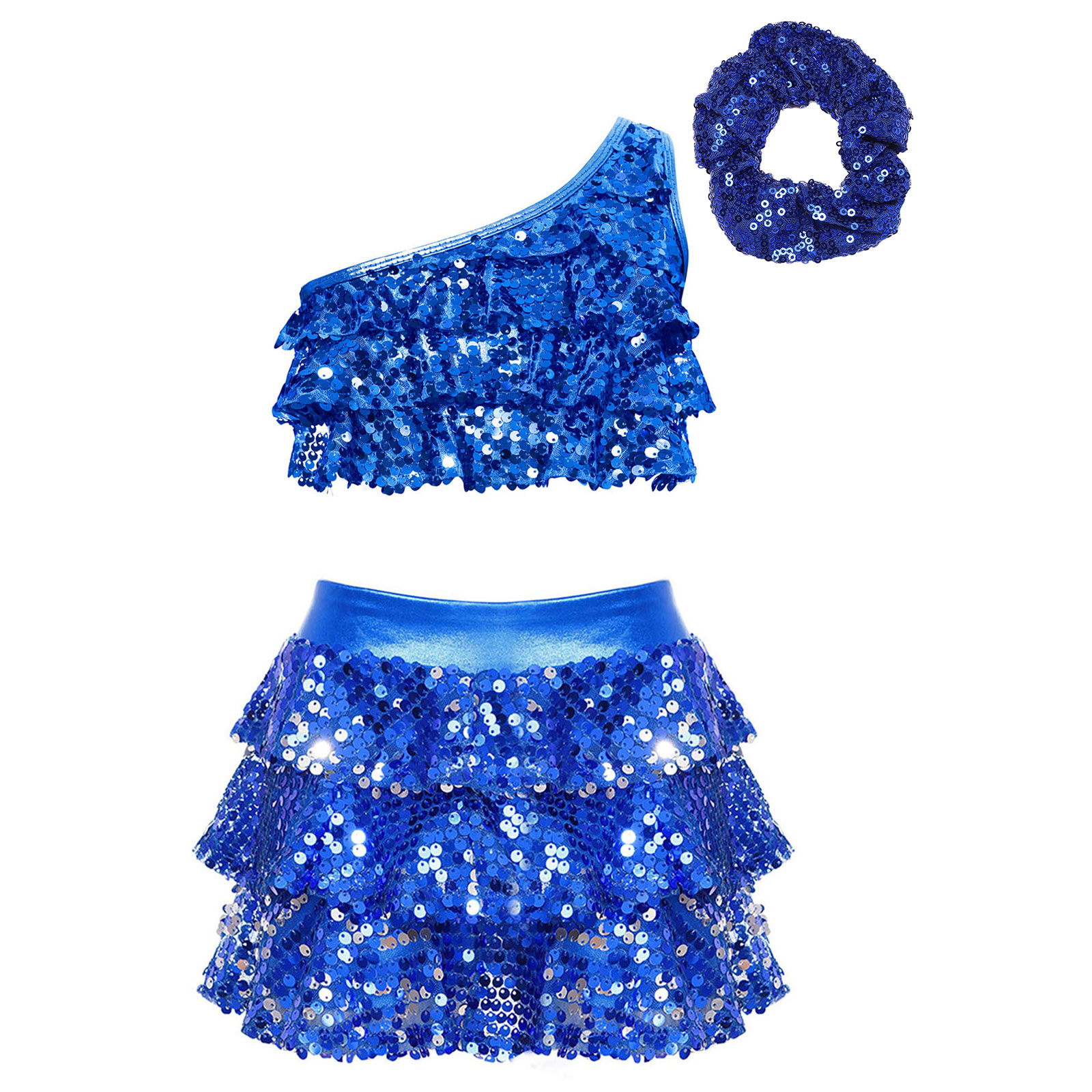 Kinder Mädchen Glänzende Paill – Summer Clothing For Girls Bewertung und Preis