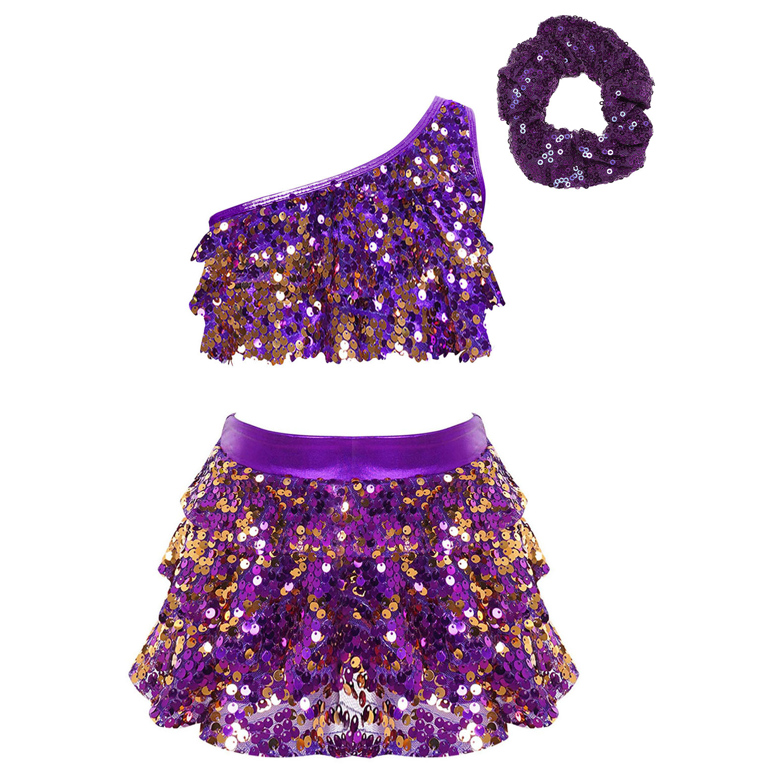 Kinder Mädchen Glänzende Paill – Summer Clothing For Girls Bewertung und Preis