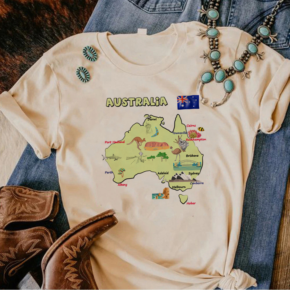 Australien Koala T-Shirt Fraue – Summer Clothing Women Australia Bewertung und Preis