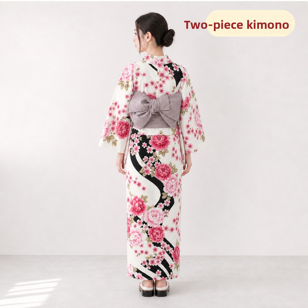Damen-Kimono-Stil Zweiteiliger – Summer Clothing Wear Bewertung und Preis