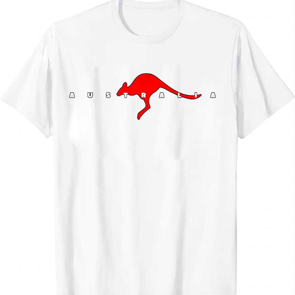 Australien Känguru T-Shirt Som – Summer Clothing Women Australia Bewertung und Preis