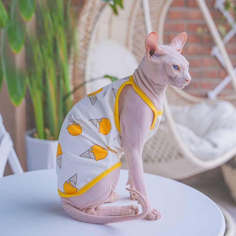 Sphynx Katze Kleidung Sphinx B – Soft Summer Yellow Clothing Bewertung und Preis